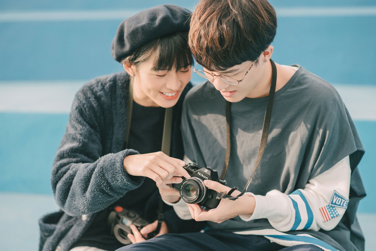 自助婚紗,自主婚紗,小清新婚紗,輕婚紗,港區運動公園