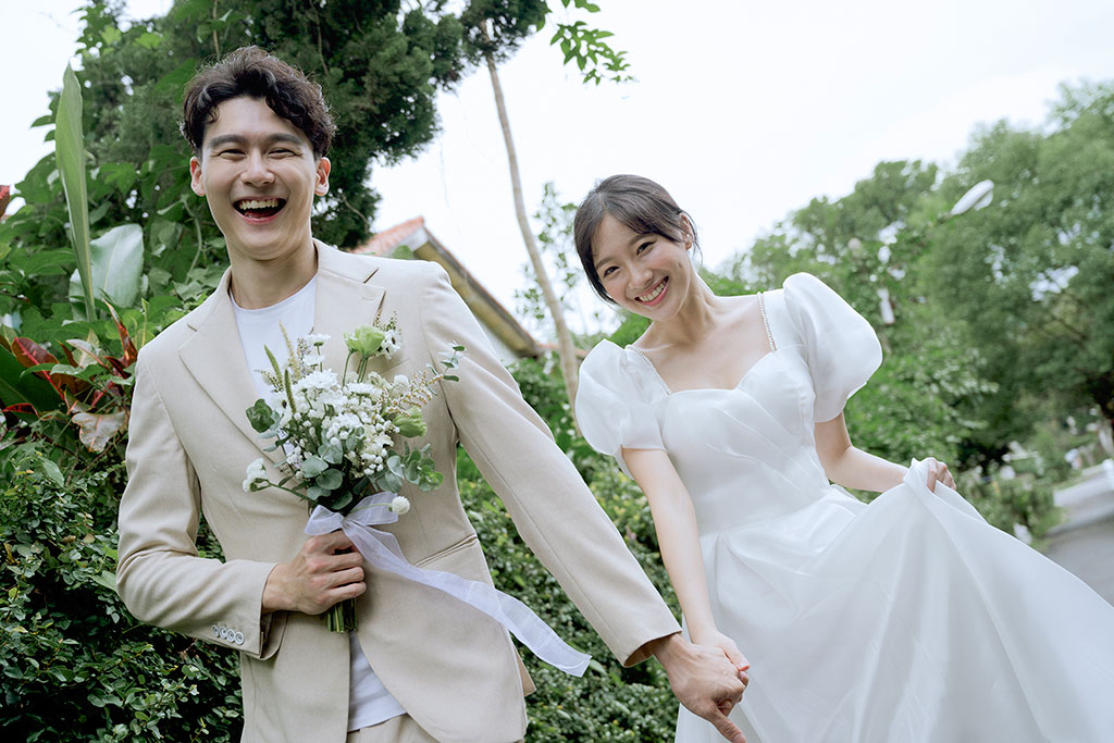 自助婚紗,自主婚紗,小清新婚紗,輕婚紗,中興新村