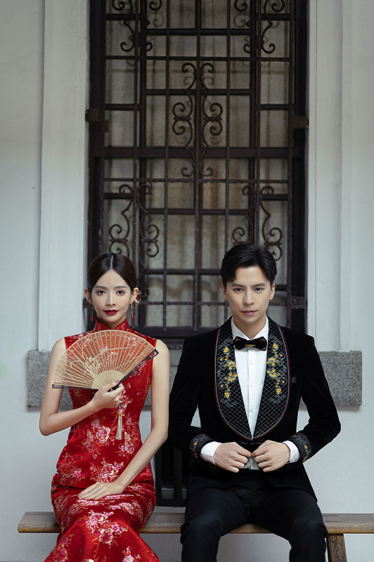 台中婚紗、台中婚紗景點、台中婚紗景點推薦、復古婚紗照、鹿港民俗文物館