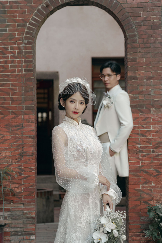 台中婚紗,台中婚紗景點推薦,復古婚紗照,台中婚紗景點,鹿港民俗文物館