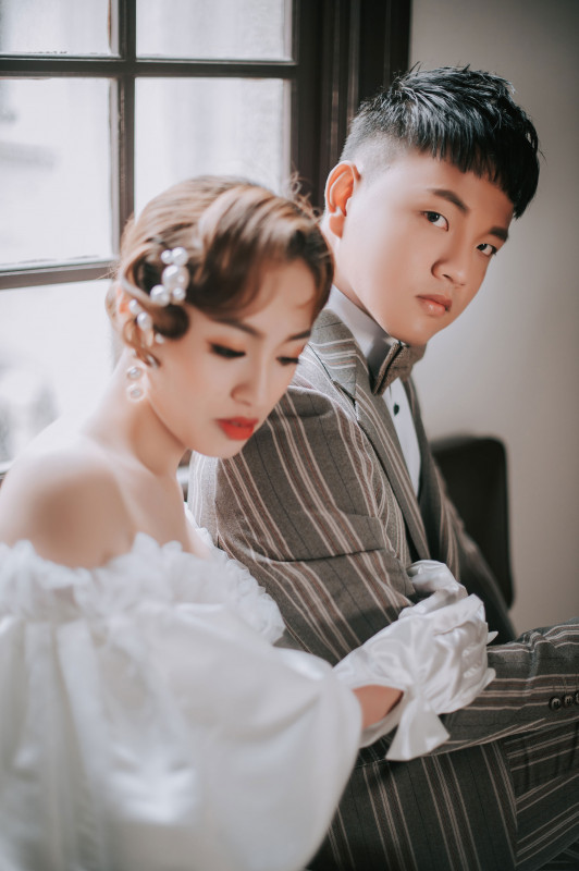 台中婚紗,台中婚紗景點推薦,復古婚紗照,台中婚紗景點,鹿港民俗文物館