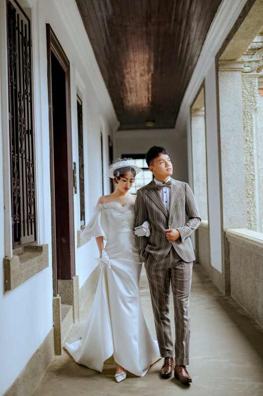 台中婚紗,台中婚紗景點推薦,復古婚紗照,台中婚紗景點,鹿港民俗文物館