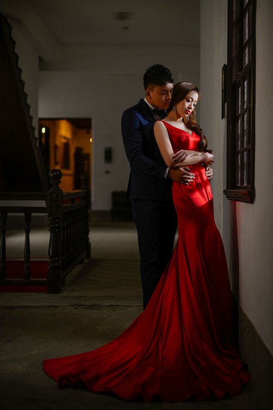台中婚紗,台中婚紗景點推薦,復古婚紗照,台中婚紗景點,鹿港民俗文物館