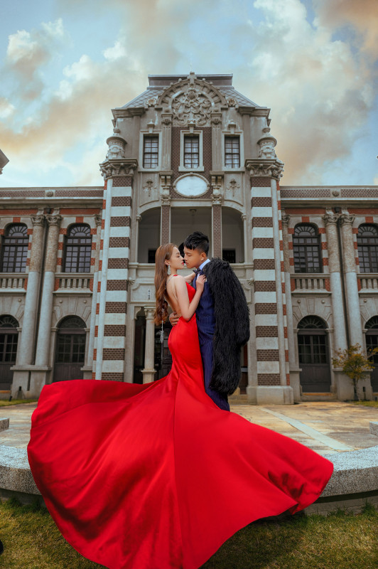 台中婚紗,台中婚紗景點推薦,復古婚紗照,台中婚紗景點,鹿港民俗文物館