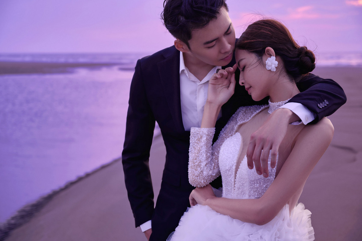 苗栗婚紗景點,台中婚紗,海邊婚紗照,海邊婚紗,苑里養殖場