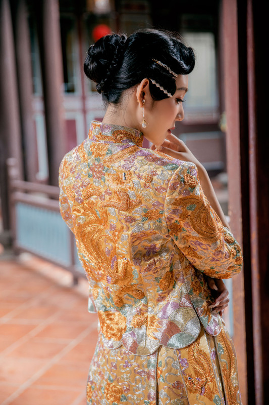中式婚紗照,旗袍婚紗,台北婚紗景點,台北拍婚紗景點,林本源園邸