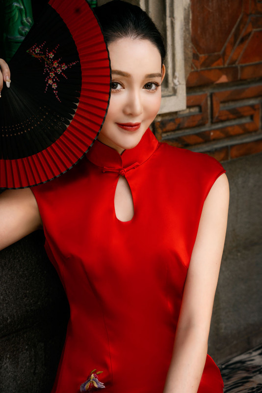 中式婚紗照,旗袍婚紗,台北婚紗景點,台北拍婚紗景點,林本源園邸