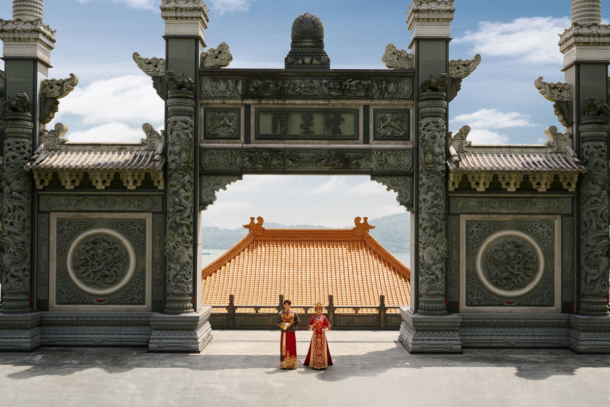台中婚紗推薦,桃園婚紗推薦,中式婚紗,秀禾服婚紗,文武廟