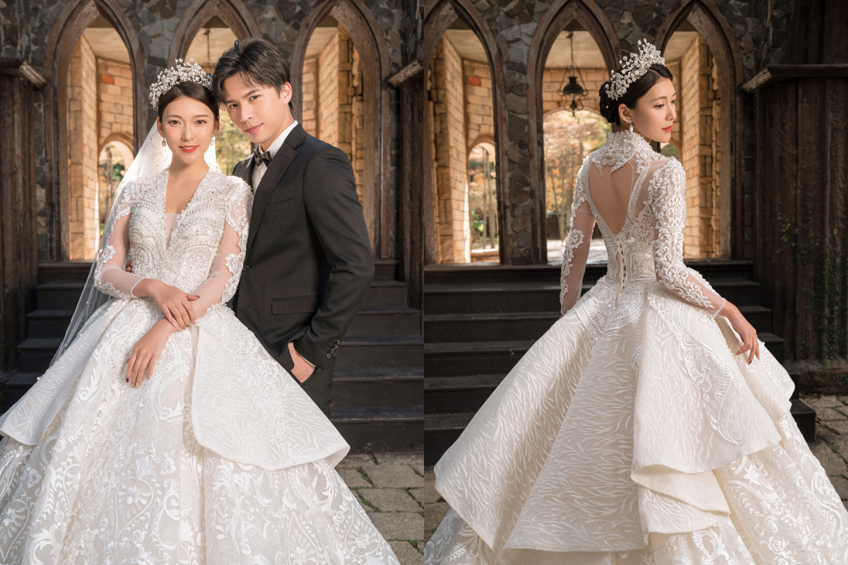 中式婚紗,韓式婚紗,輕婚紗,婚紗照風格,歐式婚紗 