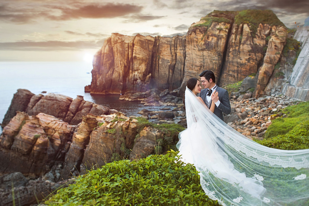海邊婚紗顏色,海邊婚紗景點,海邊婚紗照,海邊婚紗,南雅奇岩