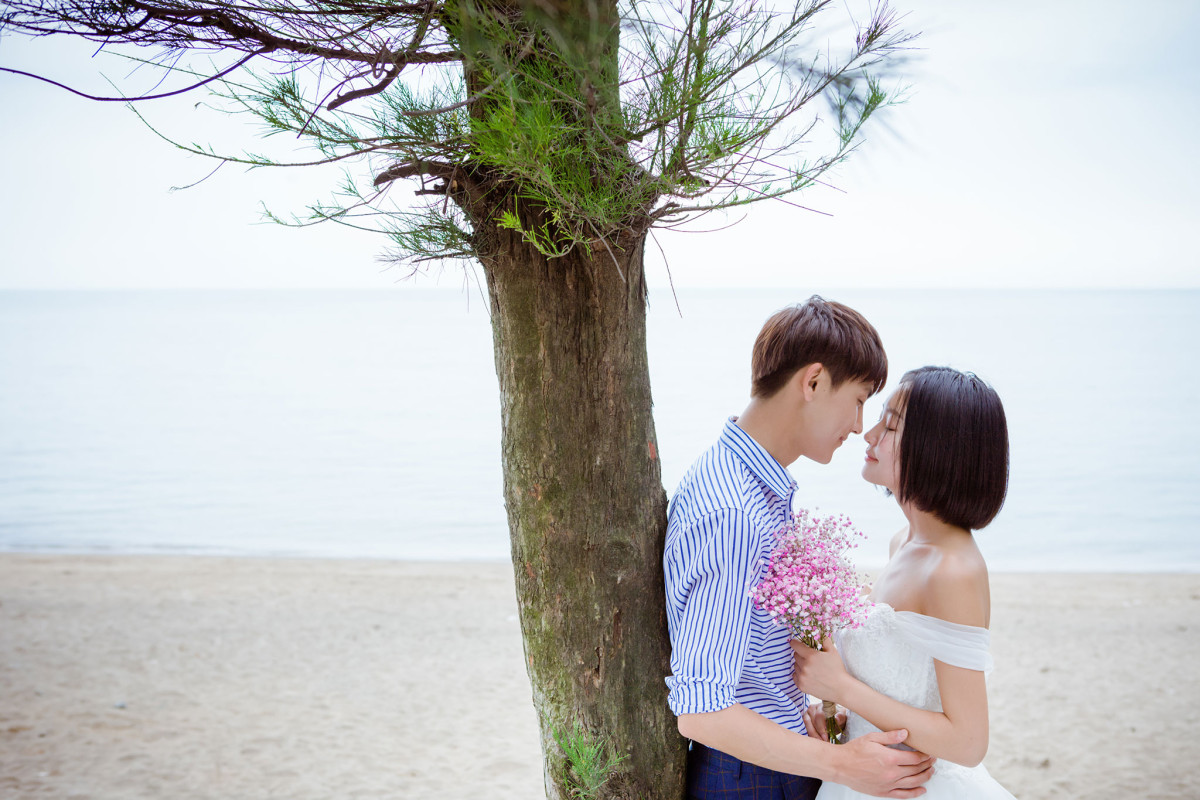 海邊婚紗顏色,海邊婚紗景點,海邊婚紗照,海邊婚紗,三芝海邊