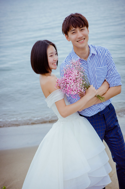海邊婚紗顏色,海邊婚紗景點,海邊婚紗照,海邊婚紗,三芝海邊