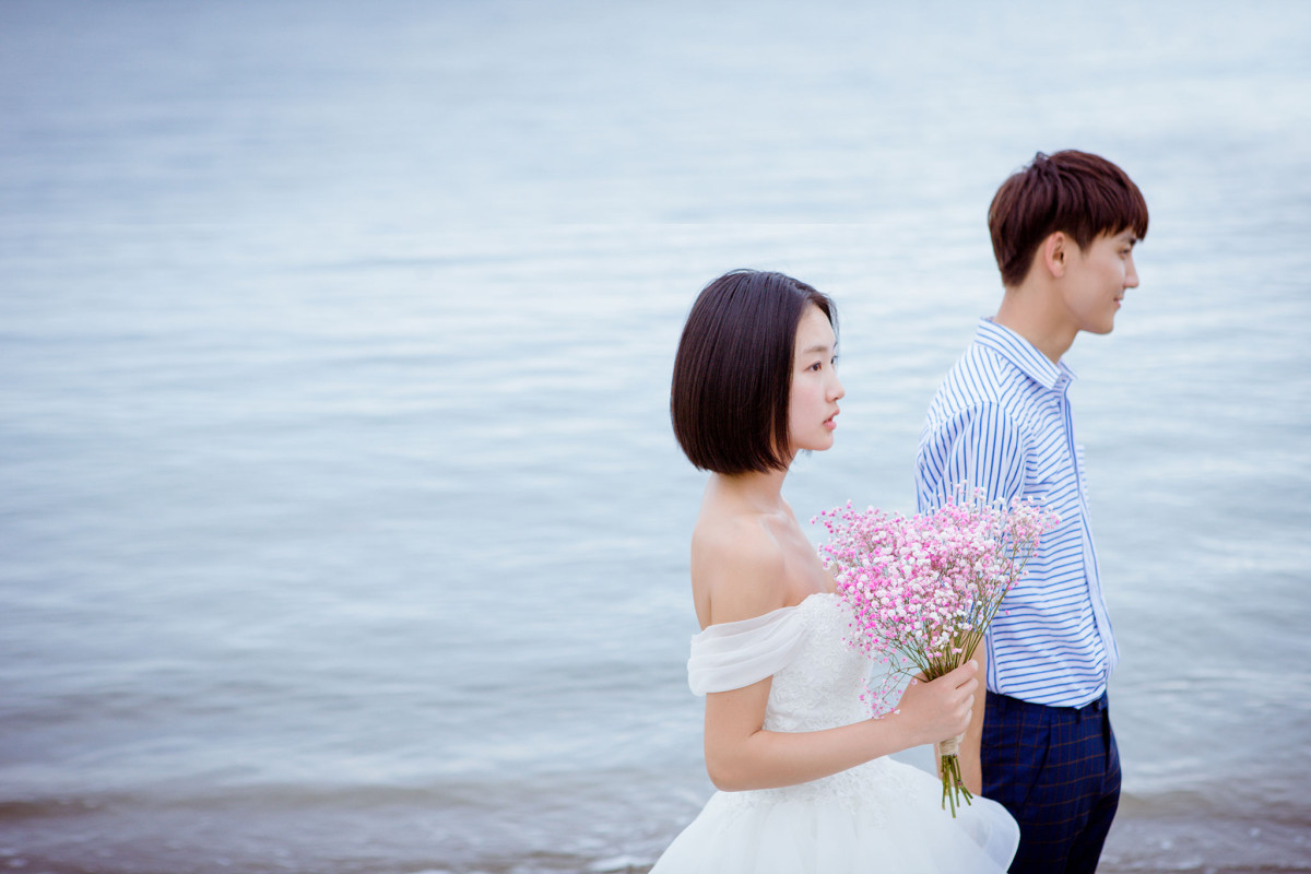 海邊婚紗顏色,海邊婚紗景點,海邊婚紗照,海邊婚紗,三芝海邊