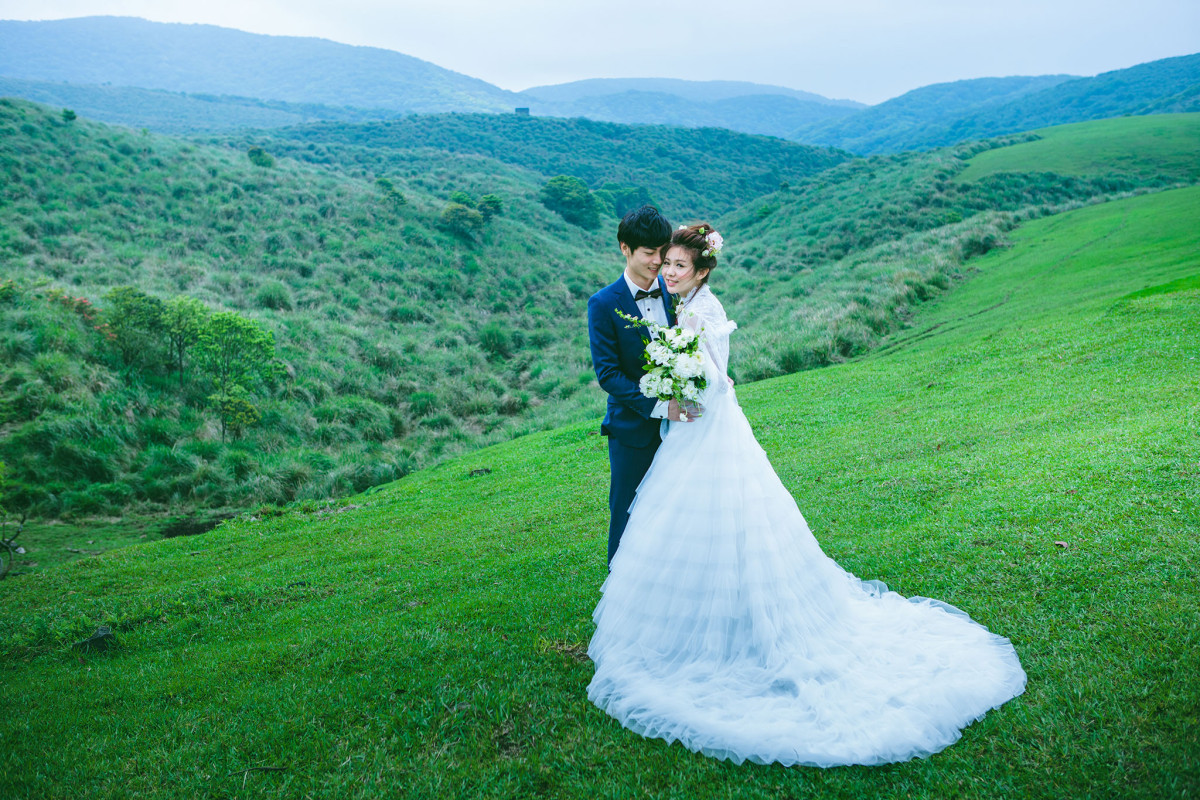 台中婚紗推薦,桃園婚紗推薦,自然婚紗照,草原婚紗,陽明山擎天崗