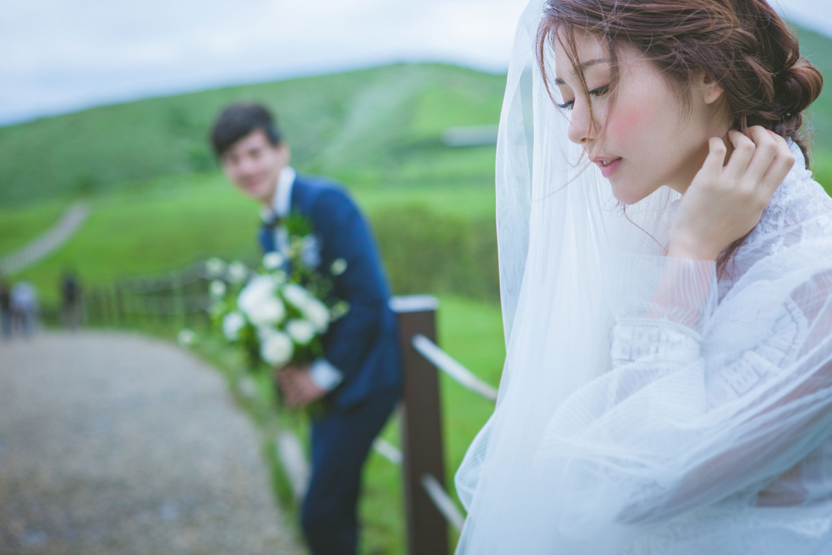 台中婚紗推薦,桃園婚紗推薦,自然婚紗照,草原婚紗,陽明山擎天崗
