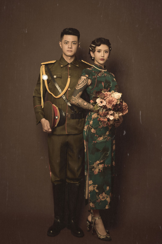 台中婚紗推薦,桃園婚紗推薦,中式婚紗,旗袍婚紗,道禾六藝文化館