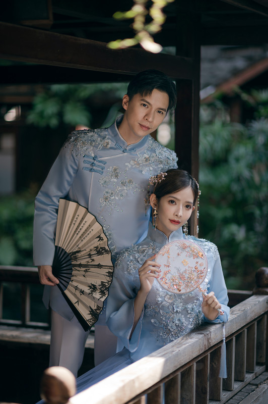 台中婚紗推薦,桃園婚紗推薦,中式婚紗,秀禾服,無為草堂