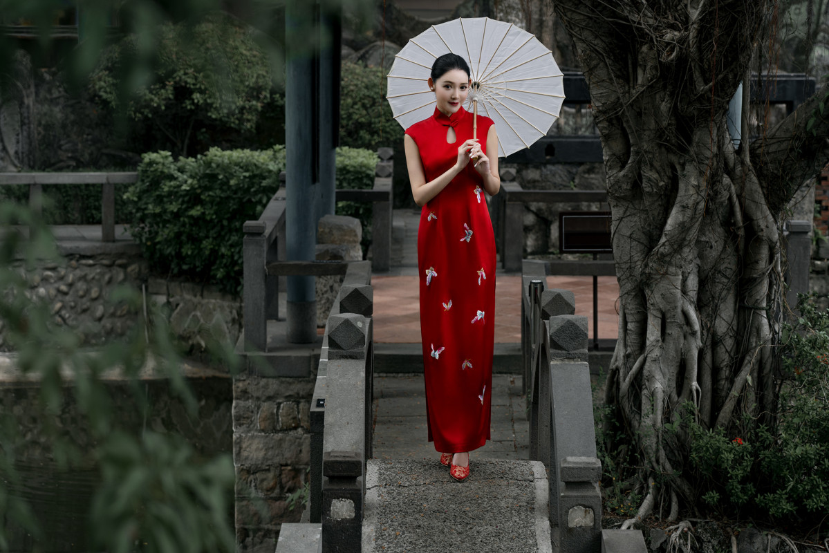 台中婚紗推薦,桃園婚紗推薦,中式婚紗,旗袍婚紗,板橋林家花園