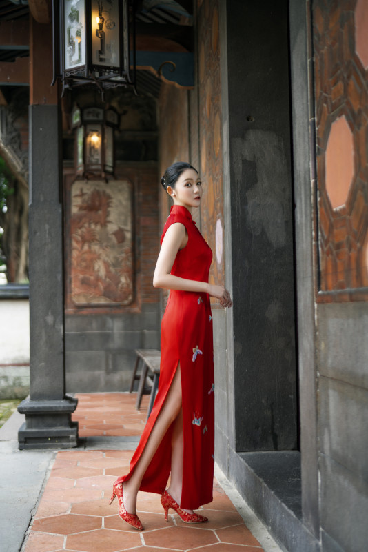 台中婚紗推薦,桃園婚紗推薦,中式婚紗,旗袍婚紗,板橋林家花園