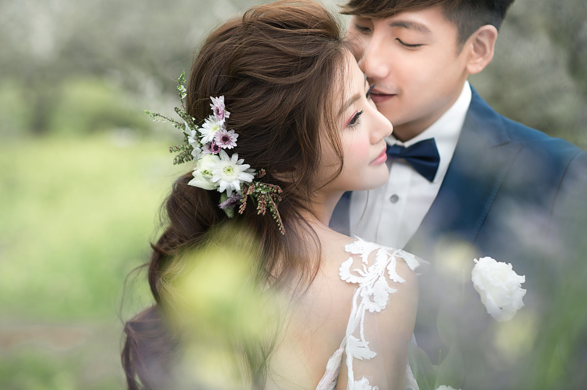 台中婚紗推薦,桃園婚紗推薦,自然婚紗照,花海婚紗,南投梅園