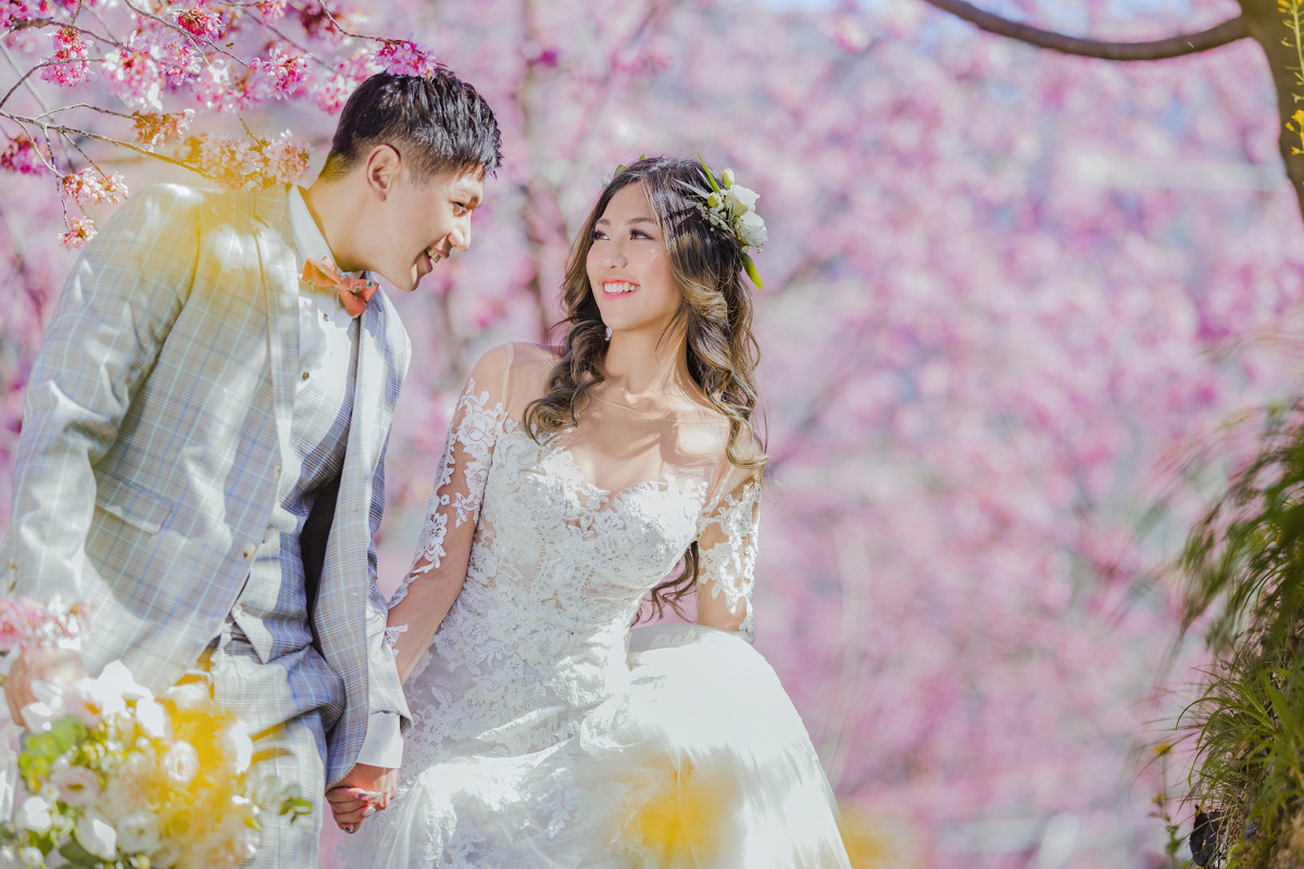 台中婚紗推薦,桃園婚紗推薦,自然婚紗照,花海婚紗