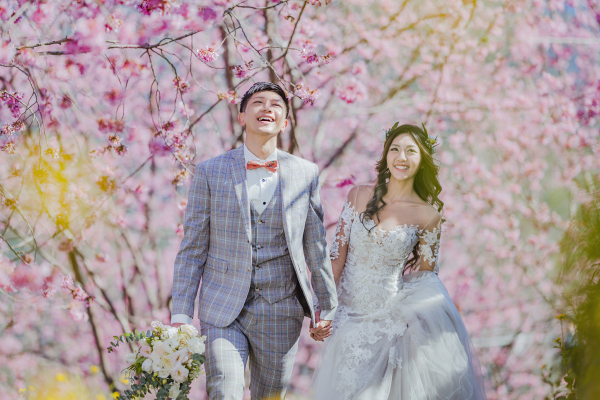 台中婚紗推薦,桃園婚紗推薦,自然婚紗照,花海婚紗