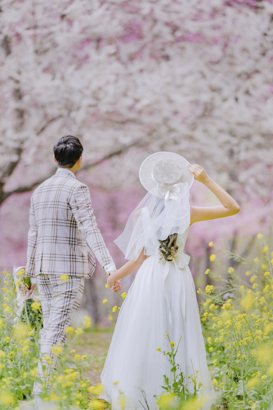 台中婚紗推薦,桃園婚紗推薦,自然婚紗照,花海婚紗