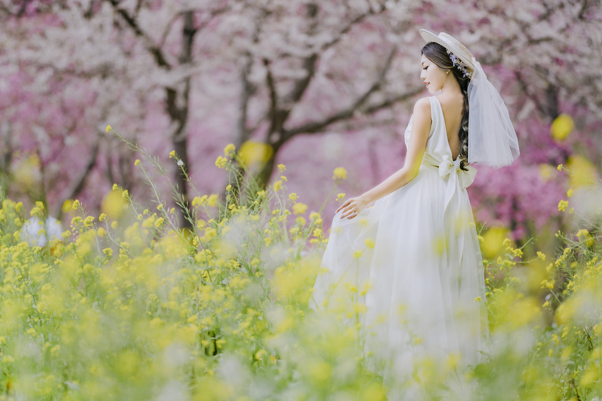 台中婚紗推薦,桃園婚紗推薦,自然婚紗照,花海婚紗