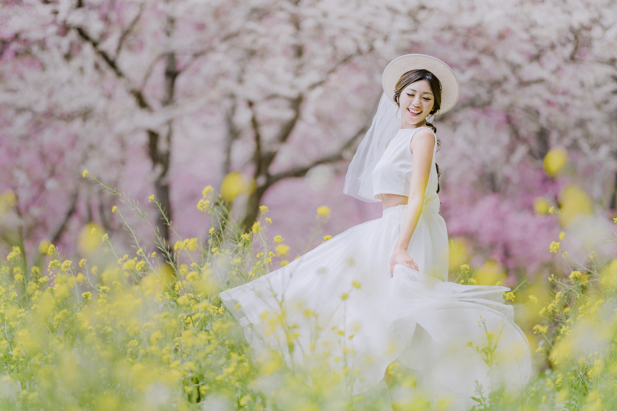 台中婚紗推薦,桃園婚紗推薦,自然婚紗照,花海婚紗