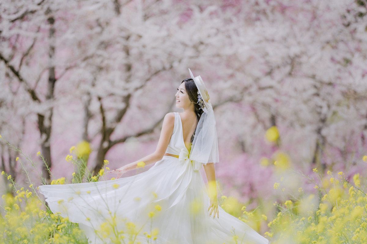 台中婚紗推薦,桃園婚紗推薦,自然婚紗照,花海婚紗