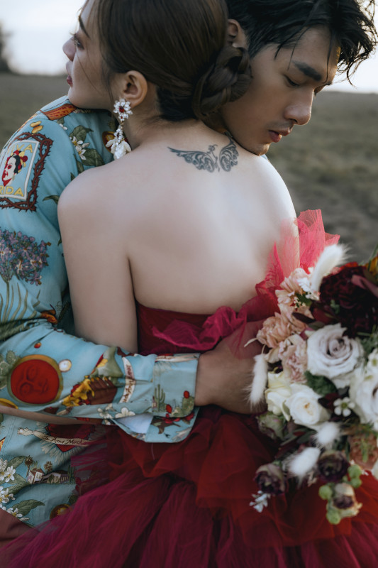 台中婚紗推薦,桃園婚紗推薦,自然婚紗照,逆光婚紗,三股草原,台南婚紗景點