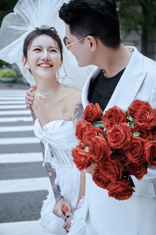 台中婚紗推薦,桃園婚紗推薦,創意婚紗照,個性婚紗照,七期街景