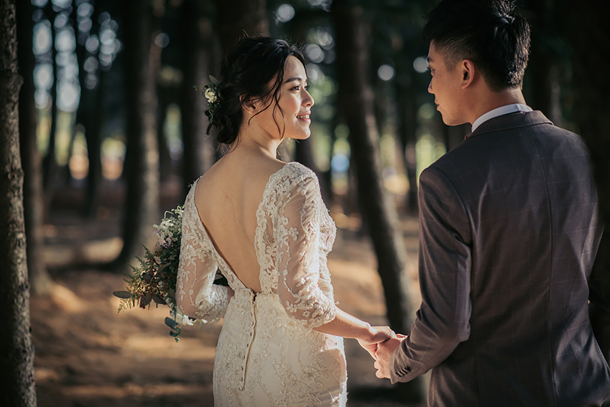 台中婚紗推薦,桃園婚紗推薦,自然婚紗照,森林婚紗,九天森林