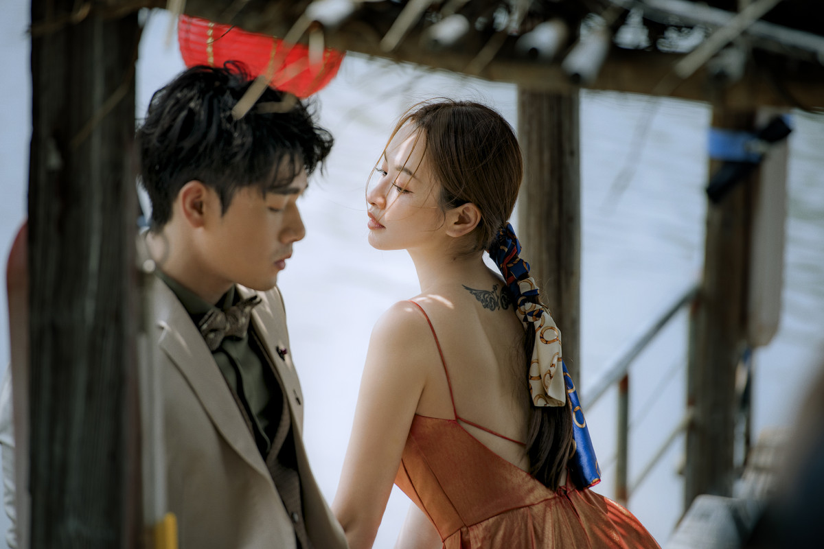 台中婚紗推薦,創意婚紗照,個性婚紗照,老塘湖,台南婚紗景點