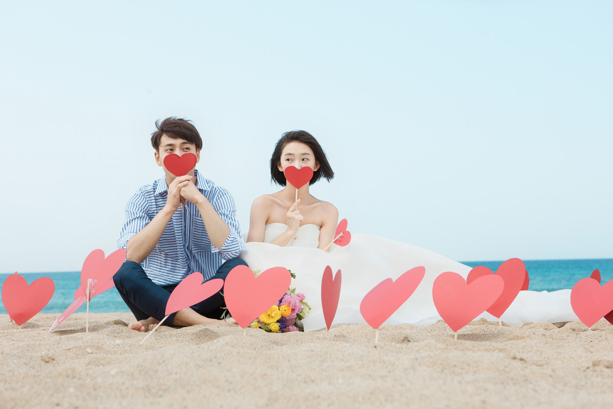 台中婚紗推薦,自然婚紗照,海邊婚紗,墾丁白沙灣,墾丁婚紗景點