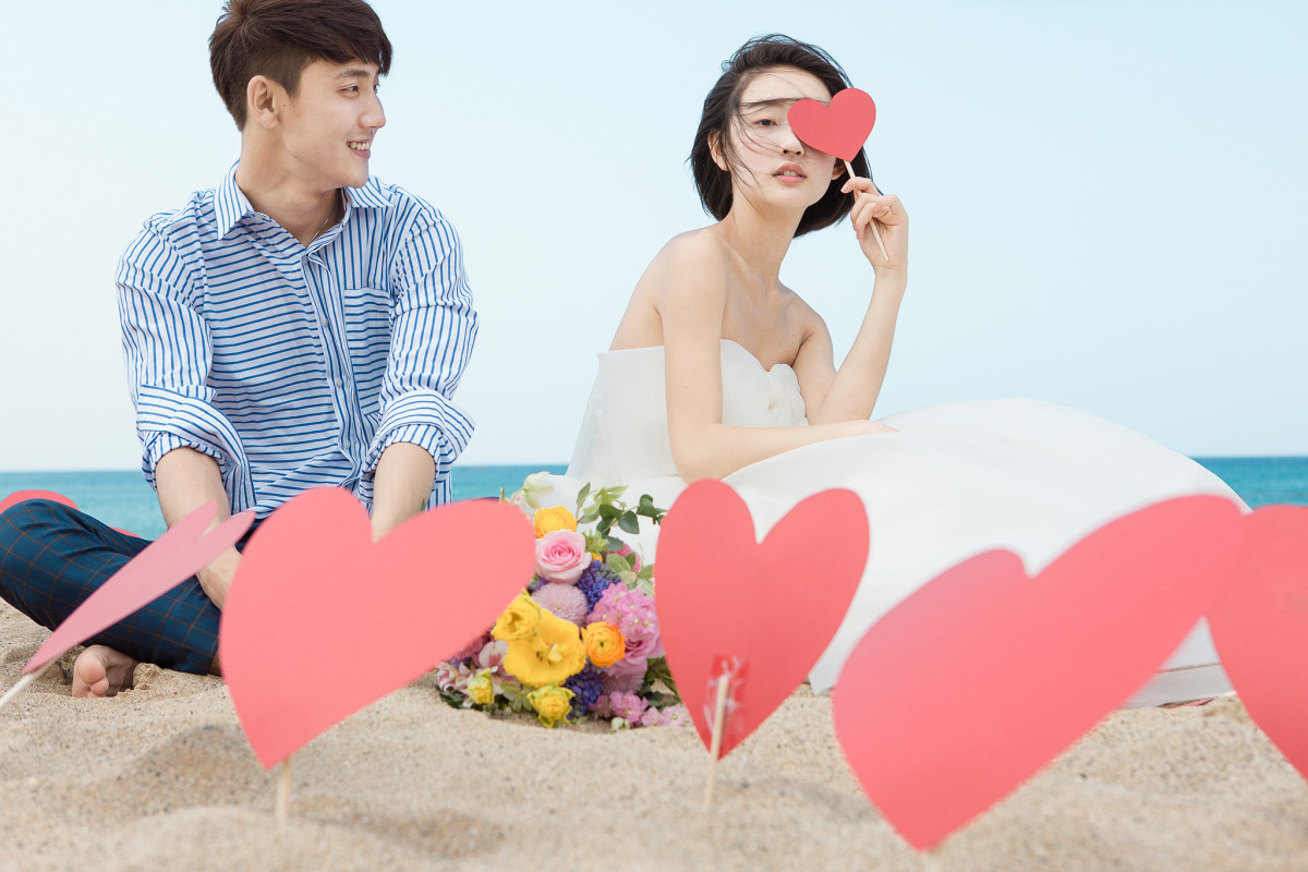 台中婚紗推薦,自然婚紗照,海邊婚紗,墾丁白沙灣,墾丁婚紗景點