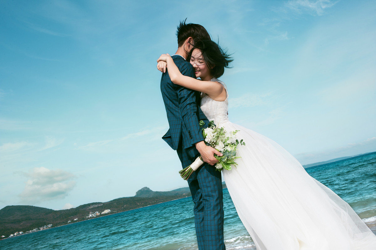 台中婚紗推薦,自然婚紗照,海邊婚紗,墾丁白沙灣,墾丁婚紗景點
