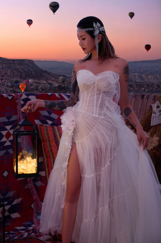 台中婚紗推薦,桃園婚紗推薦,創意婚紗照,特殊婚紗照,華納婚紗攝影棚內