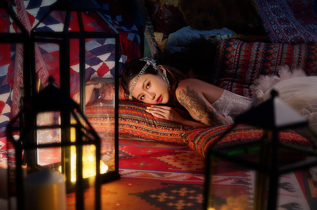 台中婚紗推薦,桃園婚紗推薦,創意婚紗照,特殊婚紗照,華納婚紗攝影棚內