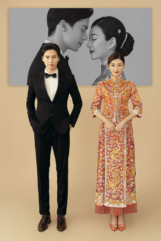 台中婚紗推薦,桃園婚紗推薦,創意婚紗照,特殊婚紗照,華納婚紗攝影棚內