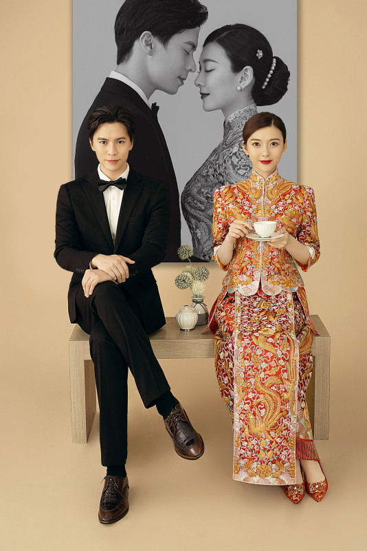 台中婚紗推薦,桃園婚紗推薦,創意婚紗照,特殊婚紗照,華納婚紗攝影棚內