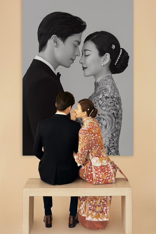 台中婚紗推薦,桃園婚紗推薦,創意婚紗照,特殊婚紗照,華納婚紗攝影棚內