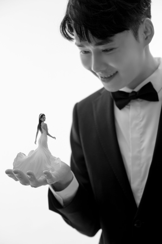 台中婚紗推薦,桃園婚紗推薦,創意婚紗照,特殊婚紗照,華納婚紗攝影棚內