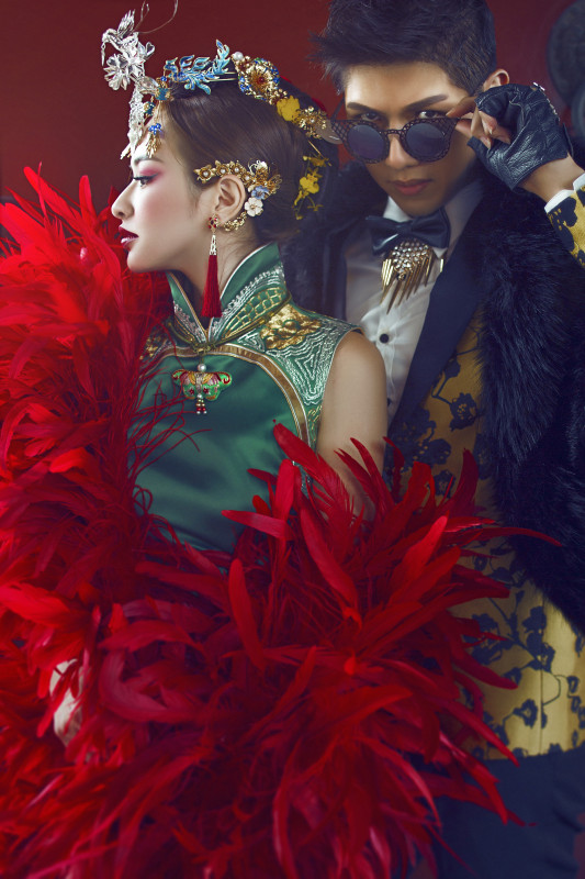 台中婚紗推薦,桃園婚紗推薦,中式婚紗,旗袍婚紗,台中孔廟