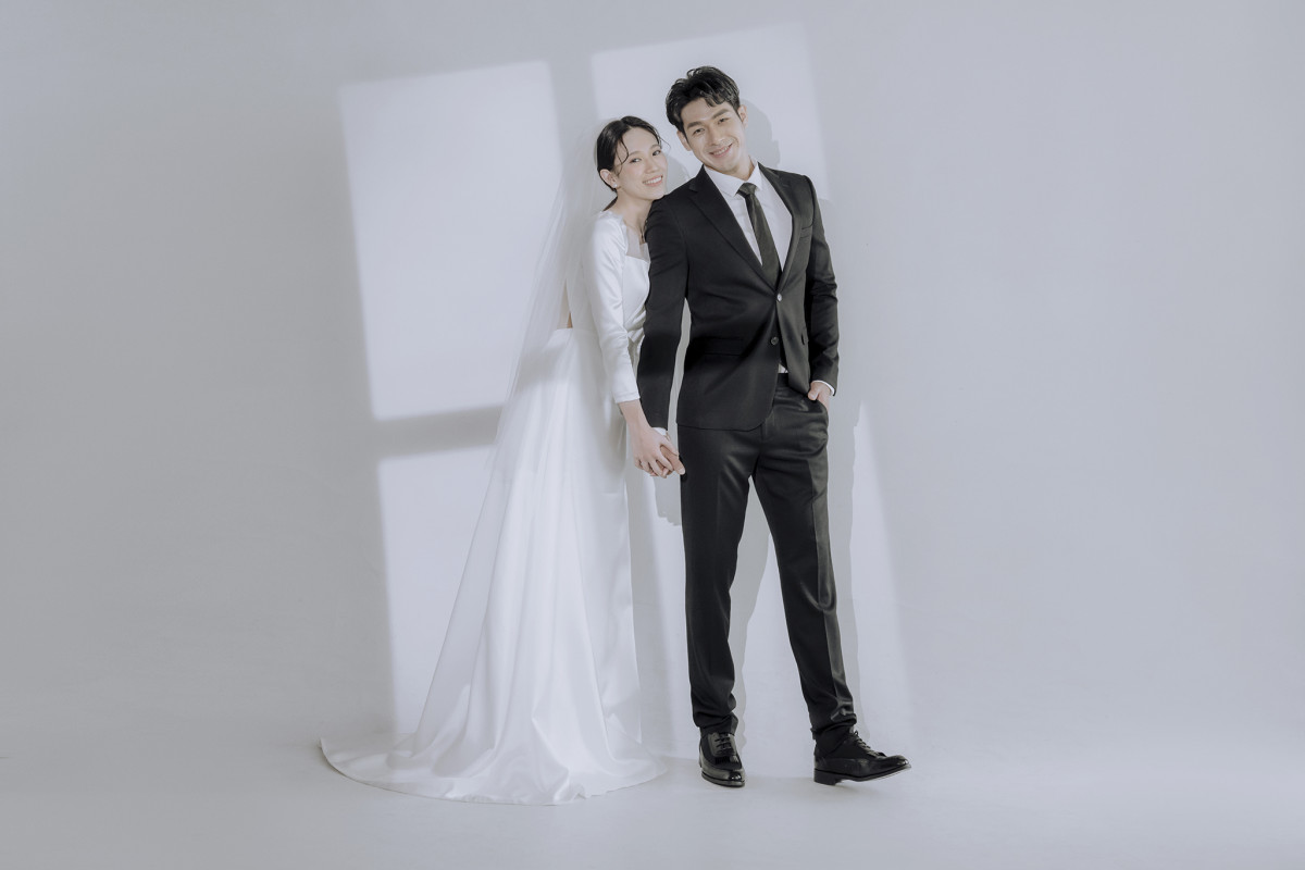 台中婚紗推薦,桃園婚紗推薦,韓式婚紗,韓系婚紗,華納婚紗攝影棚內