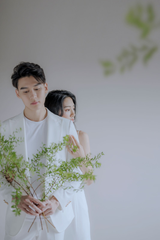 台中婚紗推薦,桃園婚紗推薦,韓式婚紗,韓系婚紗,華納婚紗攝影棚內