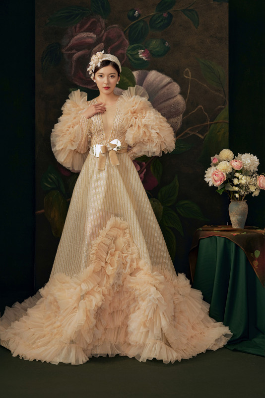 台中婚紗推薦,桃園婚紗推薦,歐式婚紗,華麗婚紗,華納婚紗攝影棚內