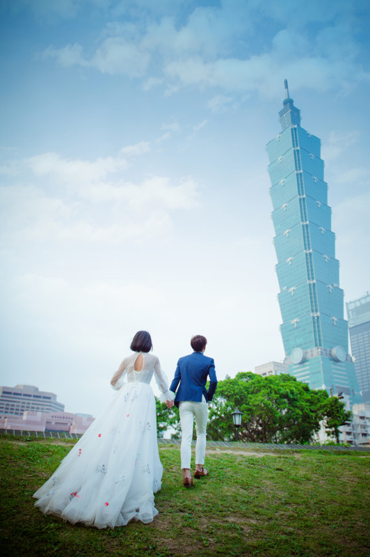 台中婚紗推薦,桃園婚紗推薦,輕婚紗,輕婚紗照,101,四四南村