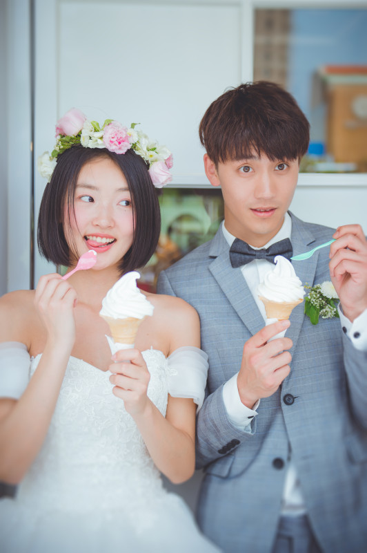 台中婚紗推薦,桃園婚紗推薦,輕婚紗,日系婚紗,五權西四街