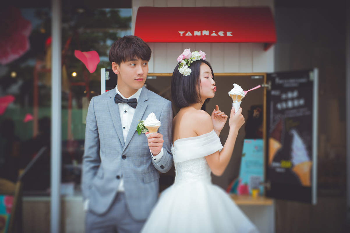台中婚紗推薦,桃園婚紗推薦,輕婚紗,日系婚紗,五權西四街